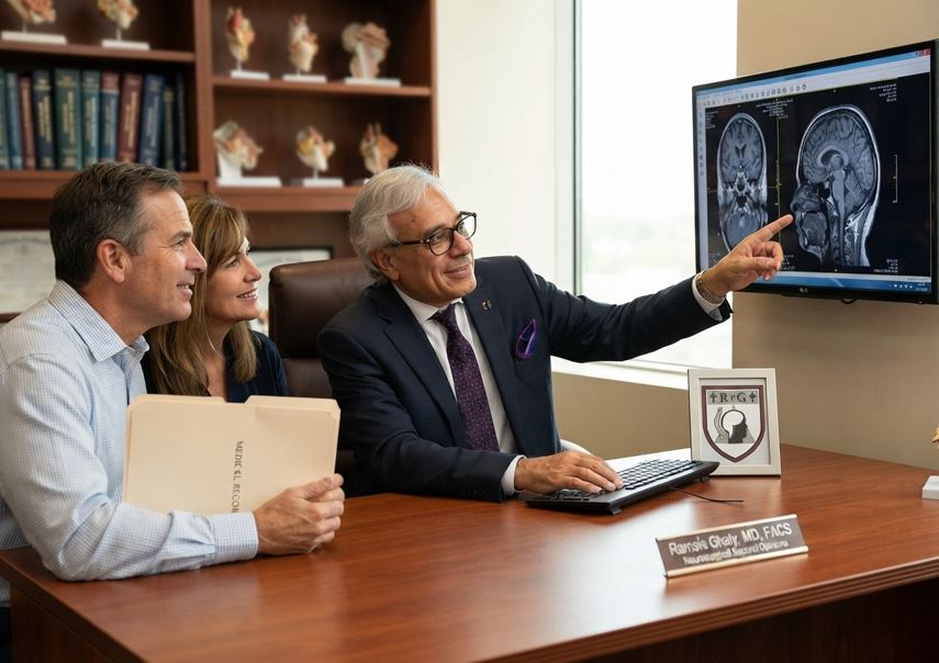 Learn why getting a second opinion before non-emergency brain surgery is crucial. Explore insurance coverage, when to seek one, and how Dr. Ramsis Ghaly can review your case.